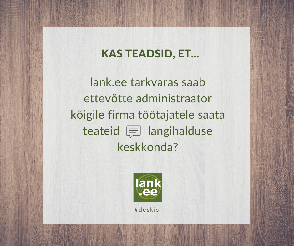 Kas teadsid?